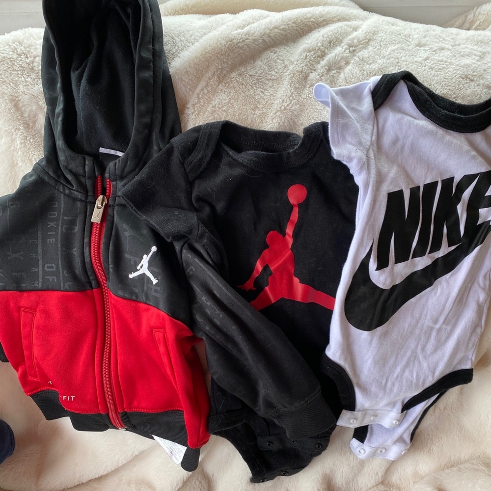 3pc lot Jordan Nike 9-12m
